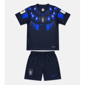Dětské fotbalový komplet Uruguay Venkovní košile MS 2026 Krátkým Rukávem